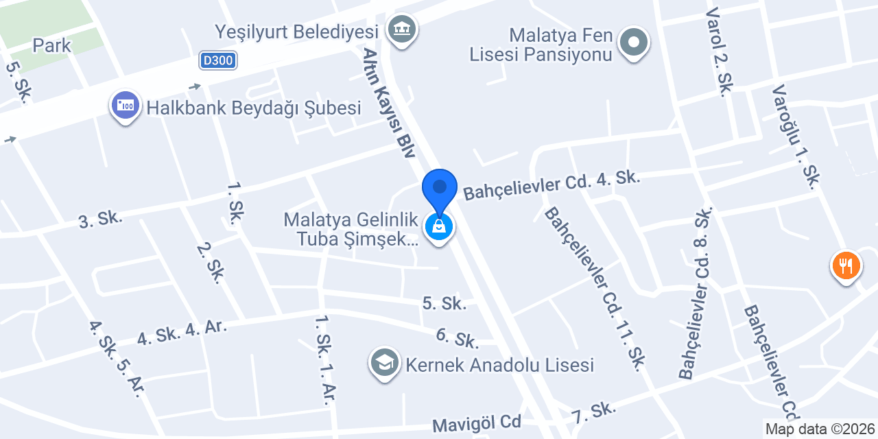 Buel İnegöl mobilya konumu
