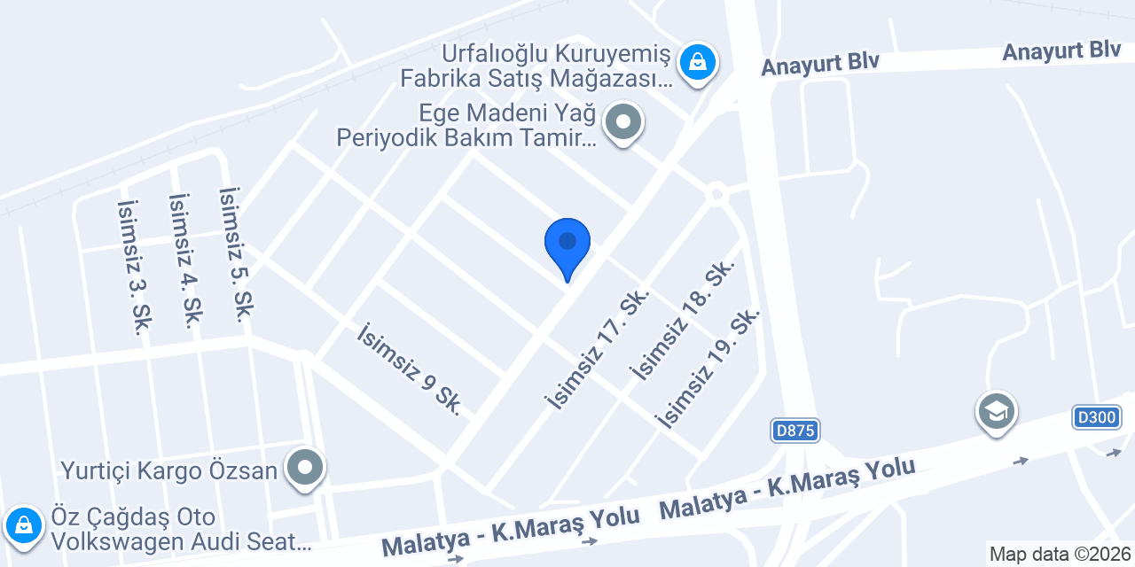 ATMACA METAL A.Ş. konumu
