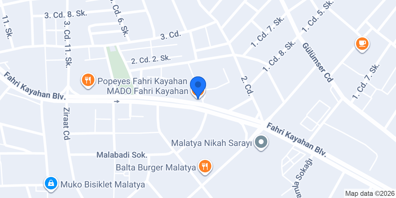 MADO Fahri Kayahan konumu