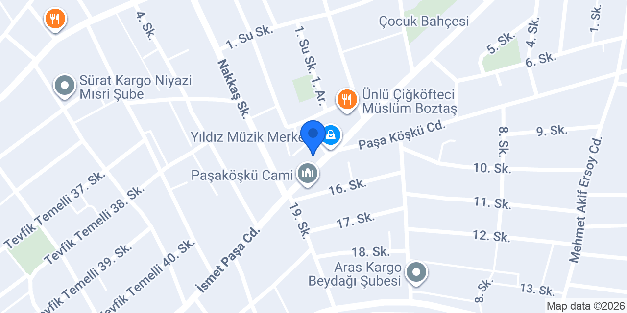 PADUKA AYAKKABI konumu