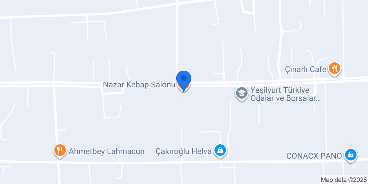Nazar Kebap Salonu konumu