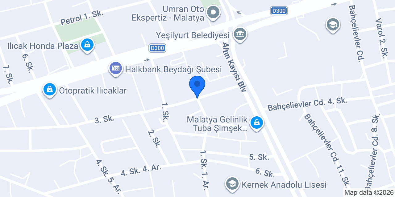 ALPARSLAN CAM BALKON konumu