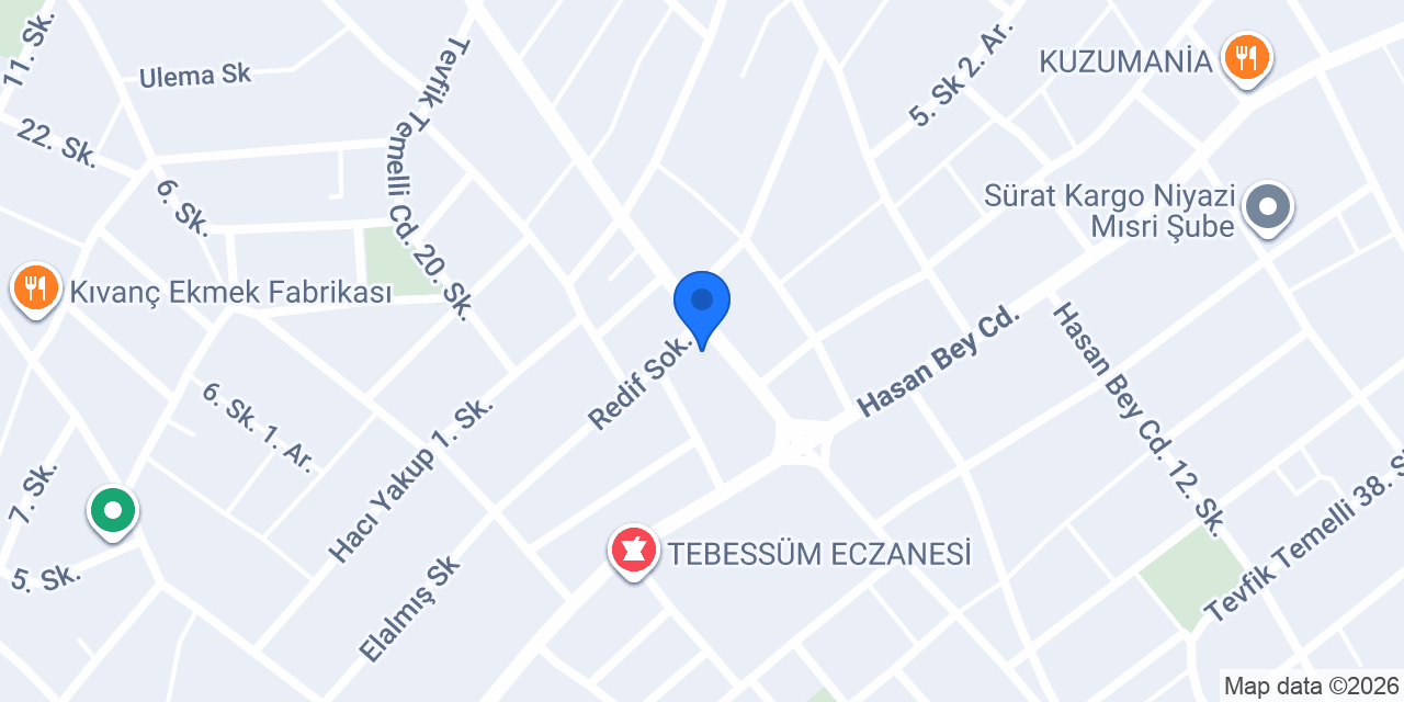 Temelli Taksi konumu