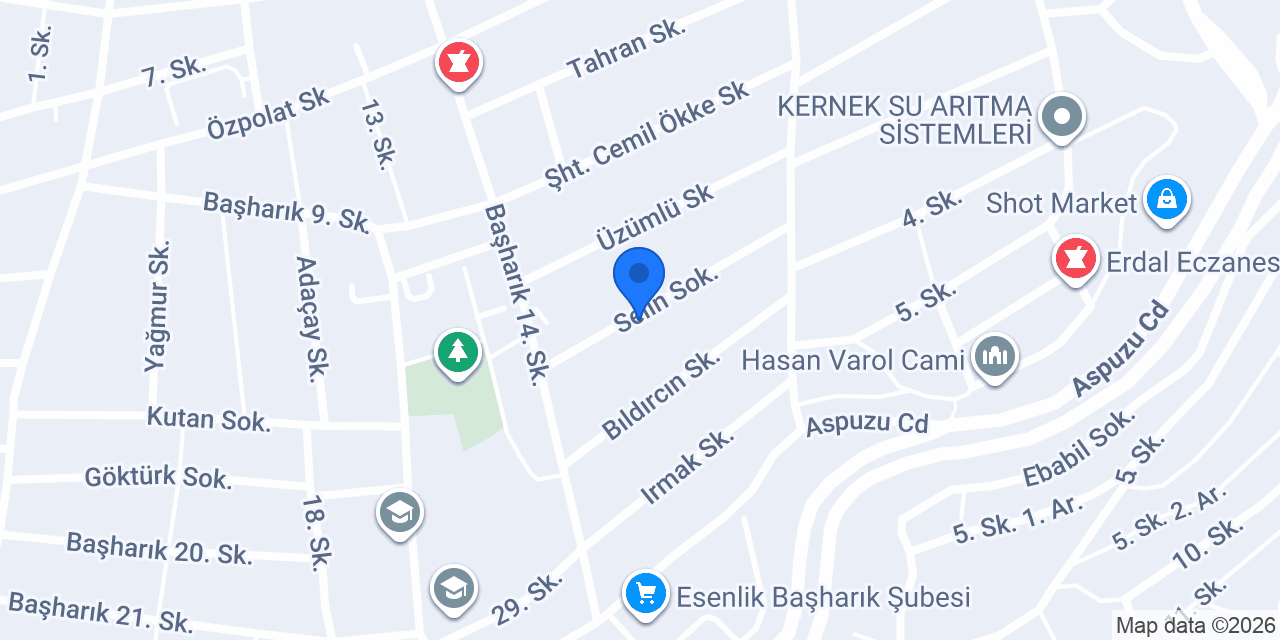talas apt konumu
