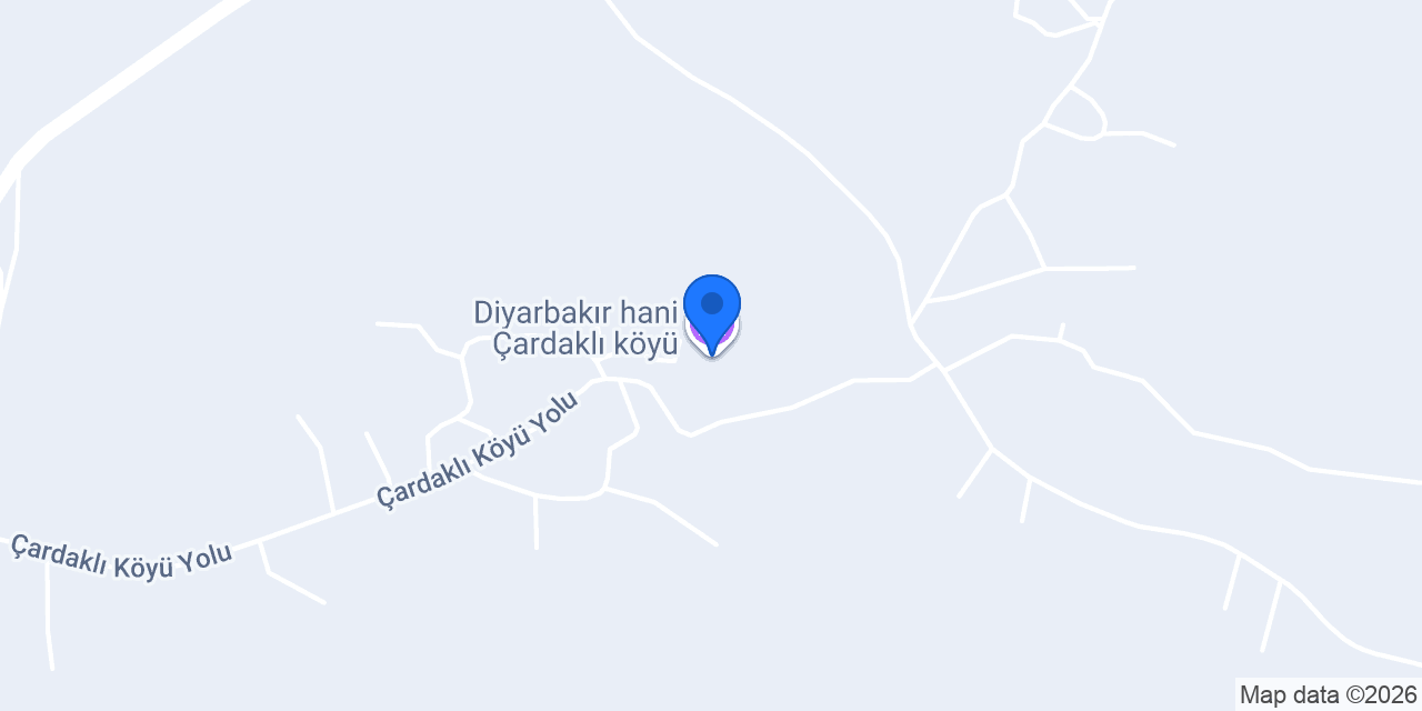 Diyarbakır hani Çardaklı köyü konumu
