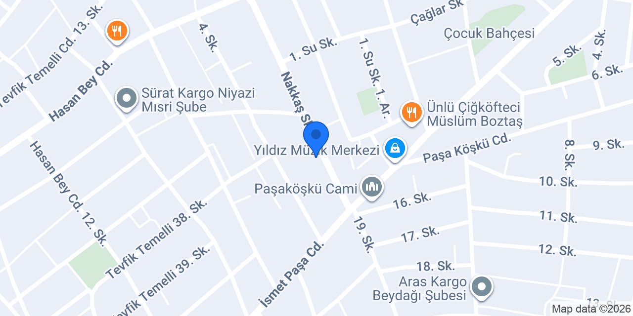 Lisan Etkin Kurs Merkezi konumu