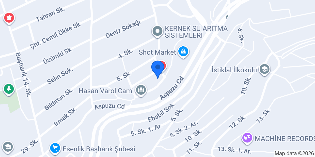 Kernek Hasan Varol Aile Sağlığı Merkezi konumu