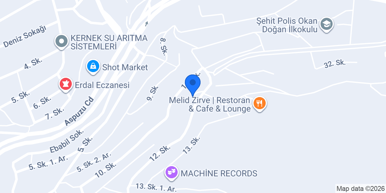 İstiklal İlkokulu konumu