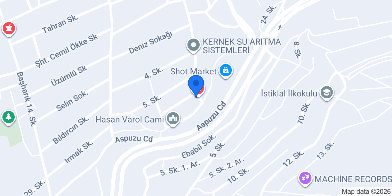 ARTI EMLAK konumu
