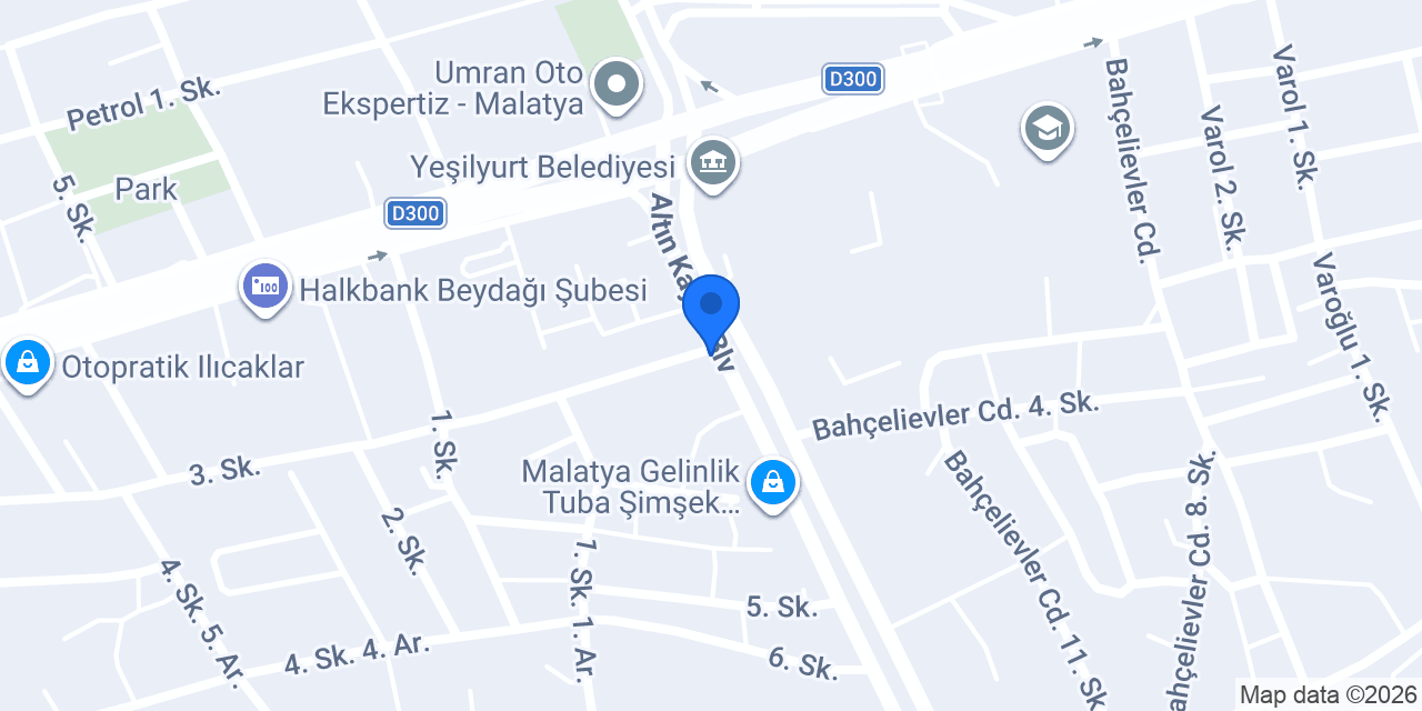 Yüzakı Taksi konumu