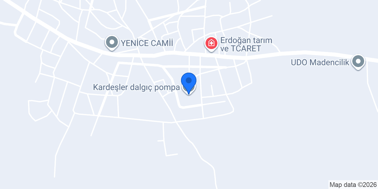 Kardeşler dalgıç pompa konumu
