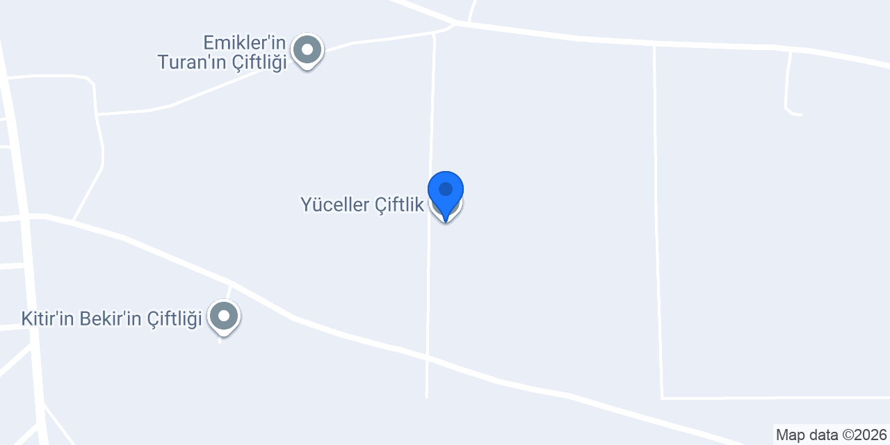 Yüceller Çiftlik konumu