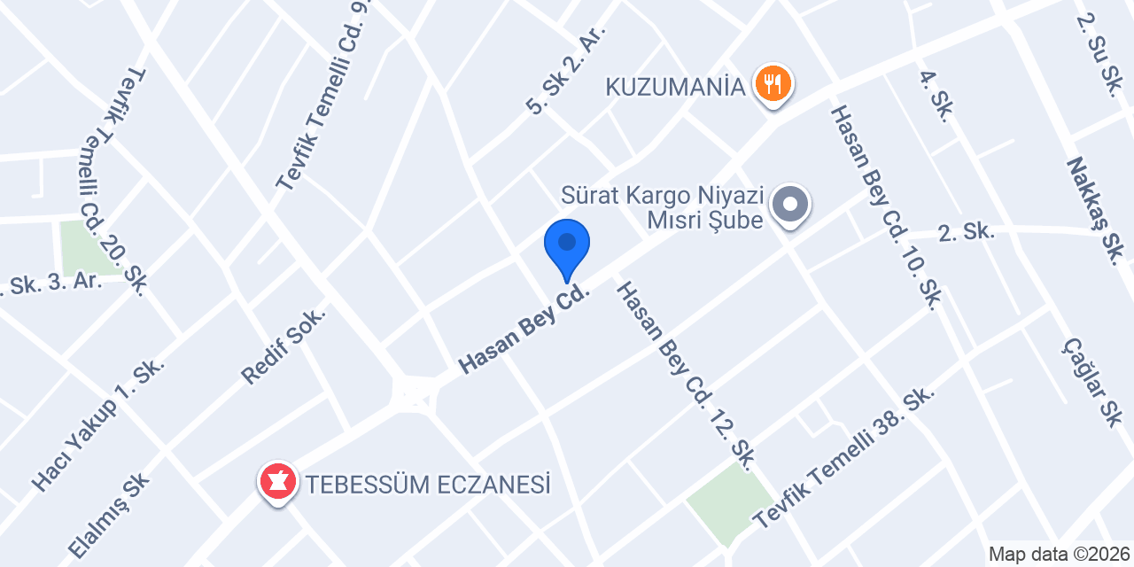 Huzur tantuni konumu