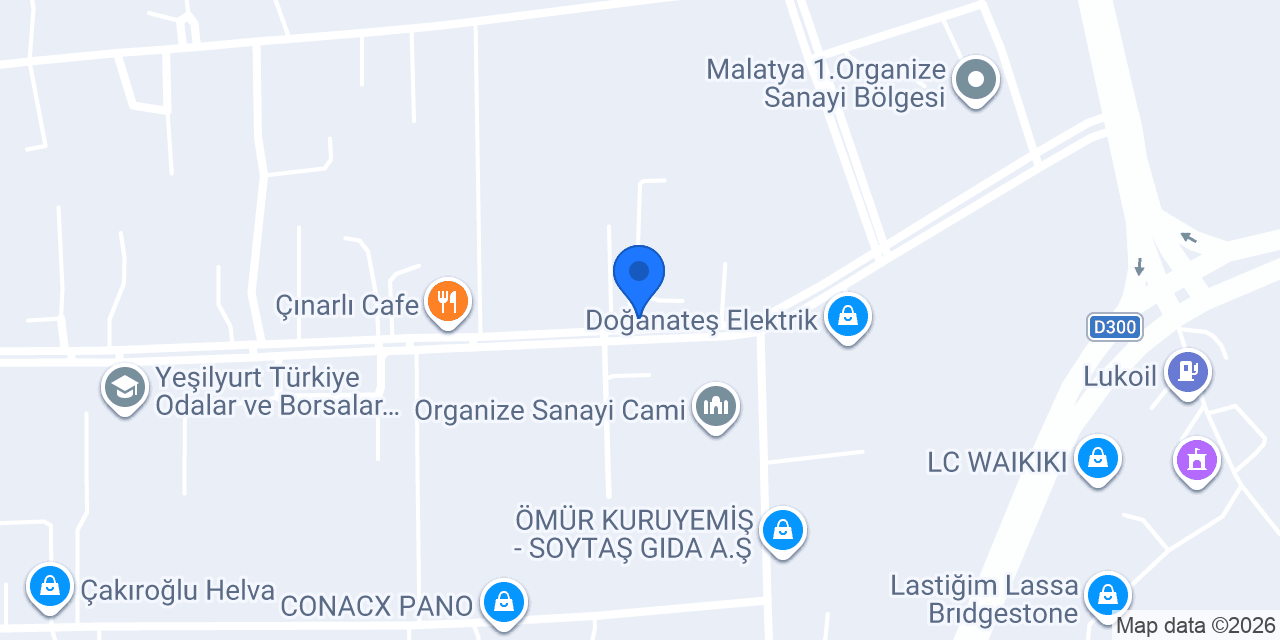 Modarc Tekstil Malatya konumu