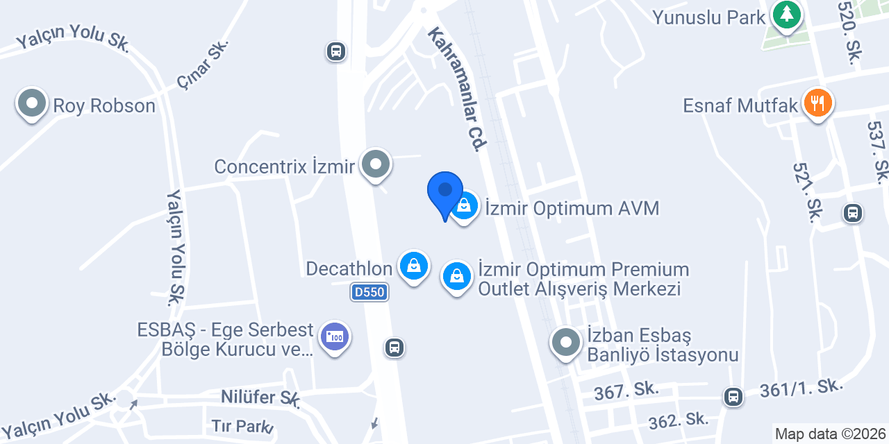 Bornova Optik konumu