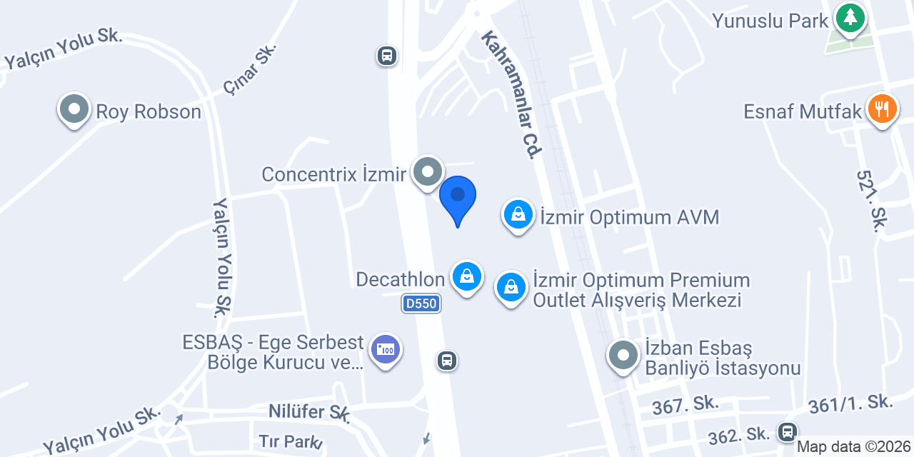 Karaca konumu