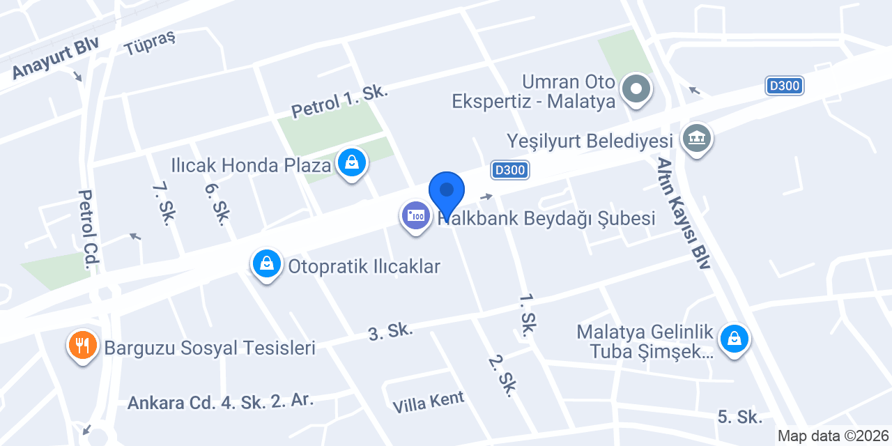 CİHAN OTOMOTİV konumu
