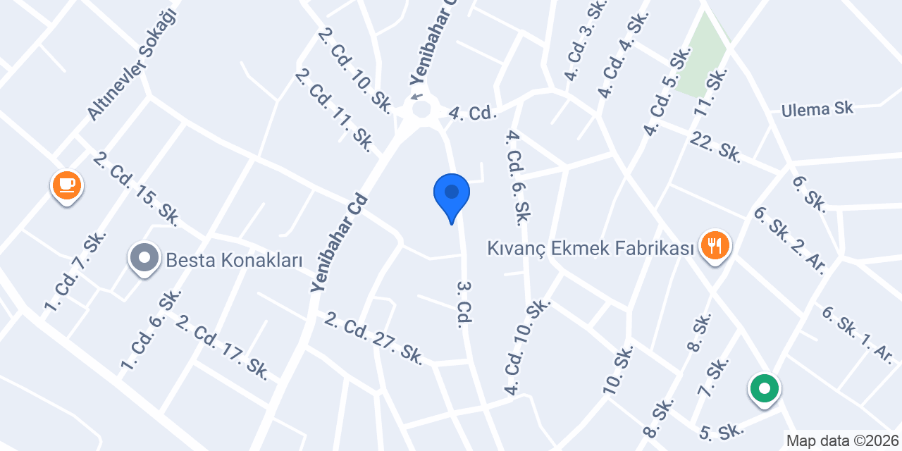 Sağdıçlar Sihhi tesisat ve malzemeleri konumu