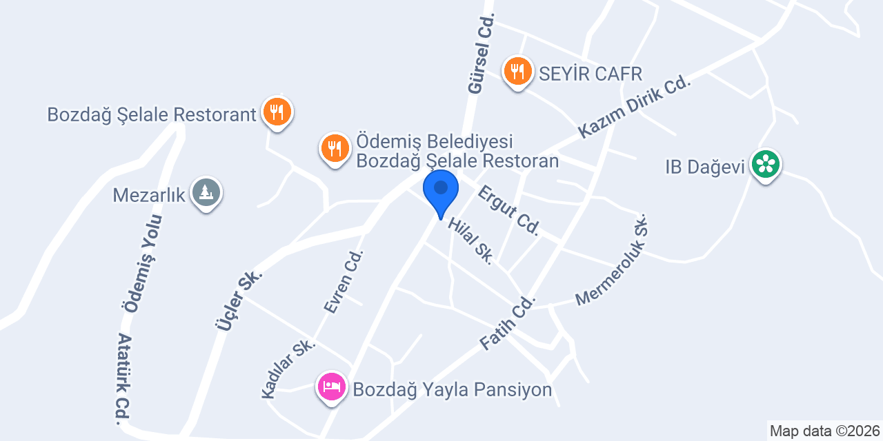 Aktaş Pansiyon konumu