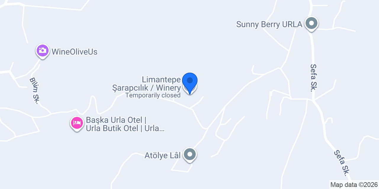 Limantepe Şarapcılık / Winery konumu