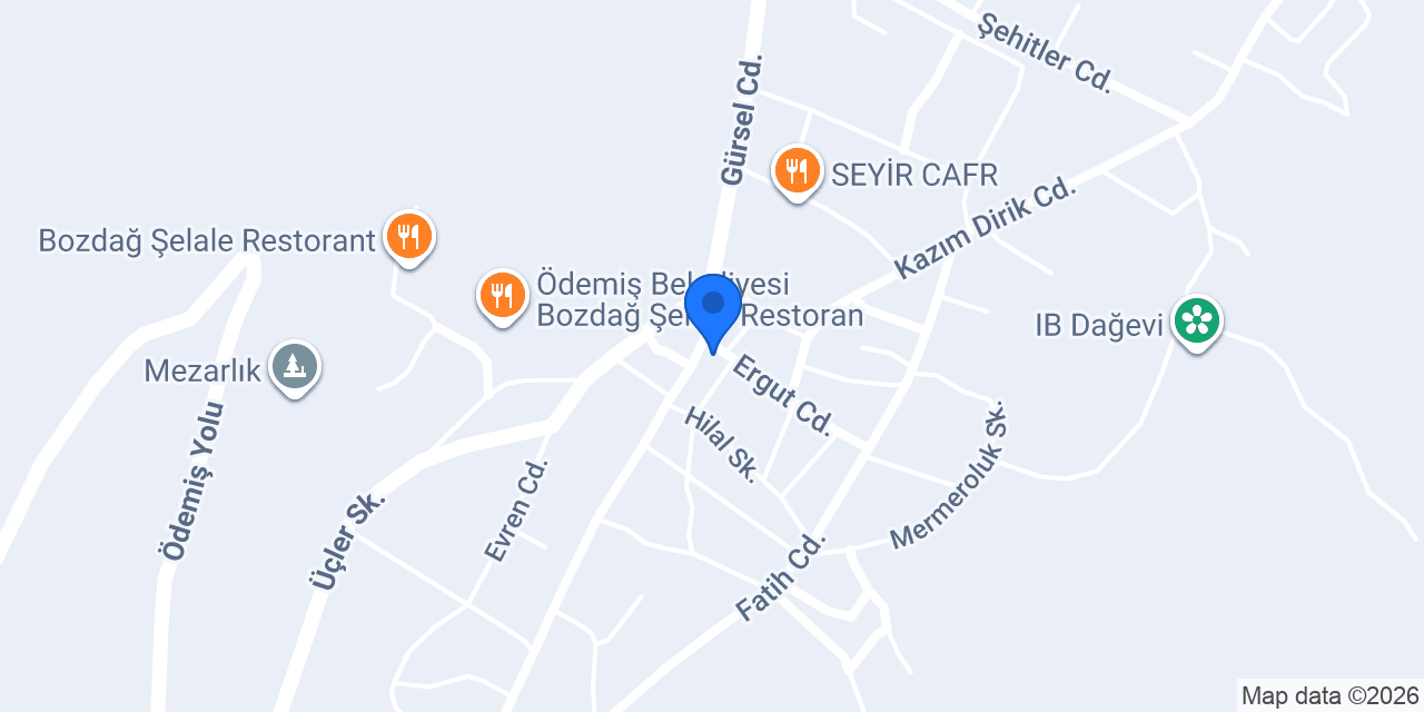 BozdagAkgün Katmer Pide konumu