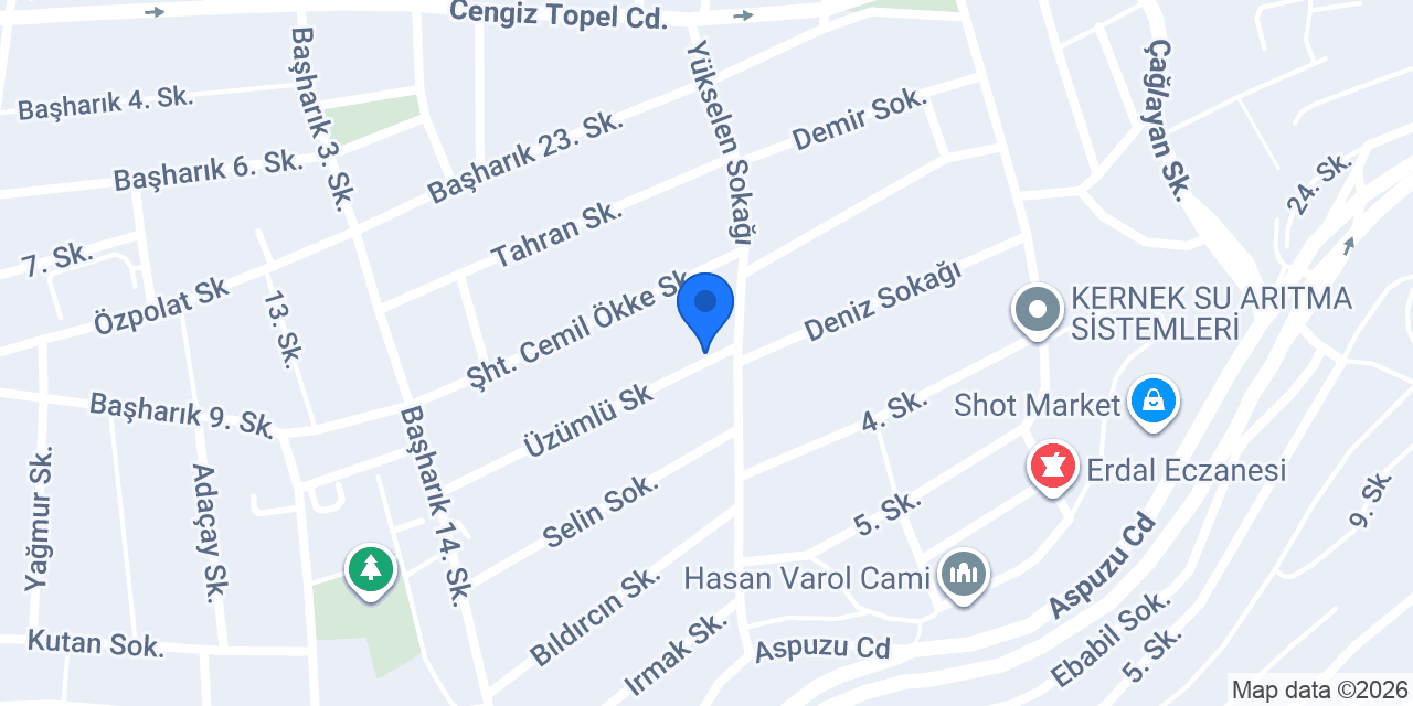 Tayfun Teknik Kombi Servisi konumu