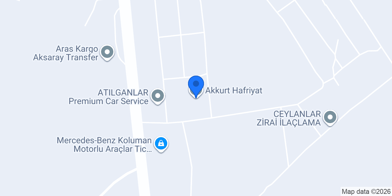 Akkurt Hafriyat konumu