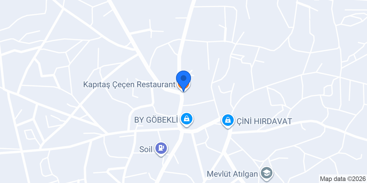 Kapıtaş Çeçen Restaurant konumu
