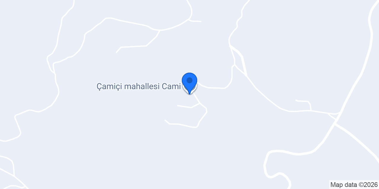 Çamiçi mahallesi Cami konumu