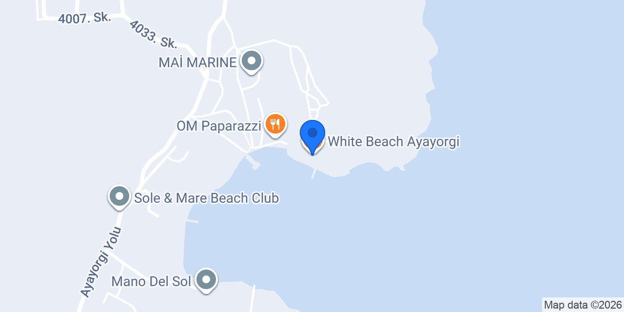 White Beach Ayayorgi konumu