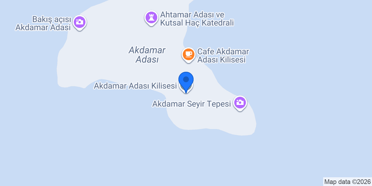 Akdamar Adası Kilisesi konumu