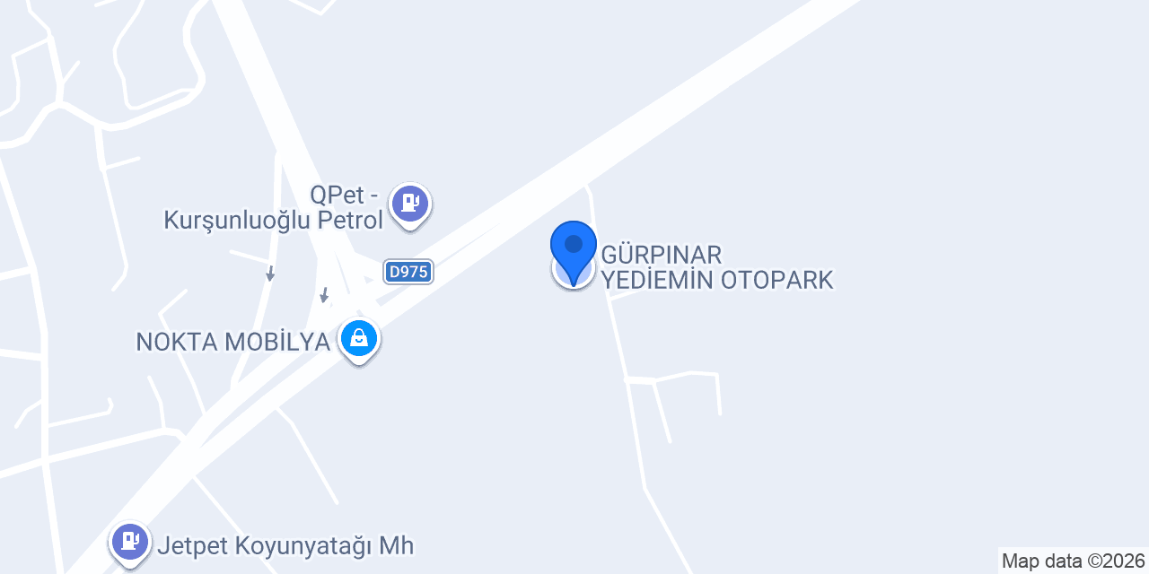 GÜRPINAR YEDİEMİN OTOPARK konumu