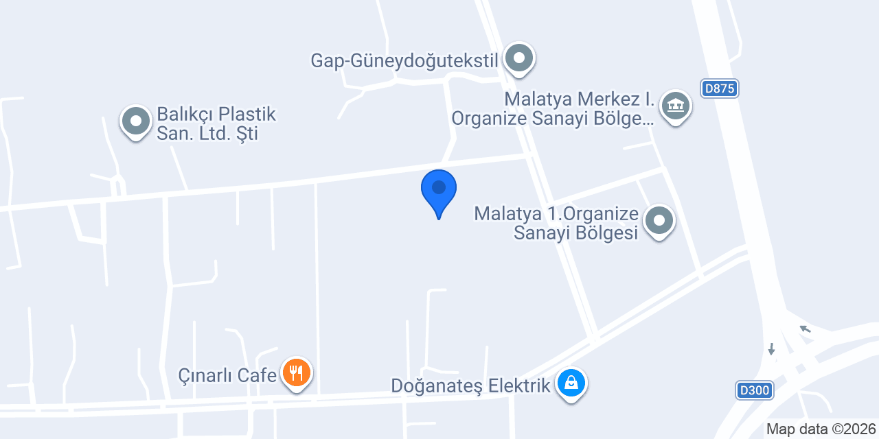 Berat Un Sanayi konumu