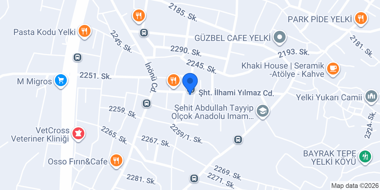 Meşhur Pirinç Tanesi konumu
