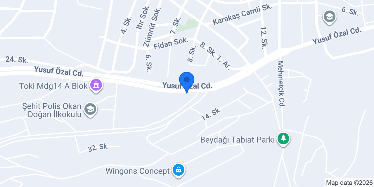 Otorentx Rent A Car konumu