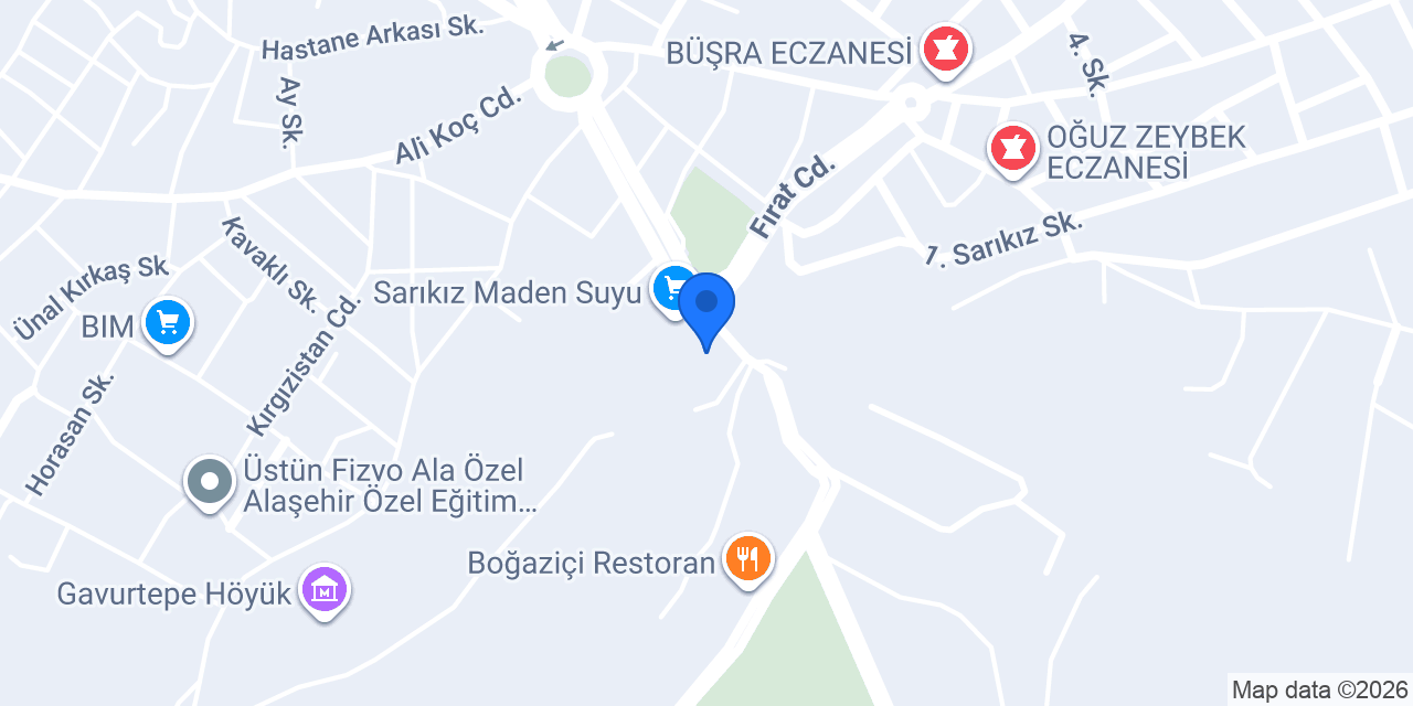 SAİKA RESTAURANT konumu