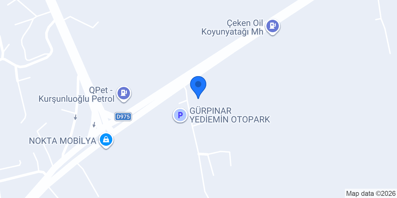 Çiftçiler Bims Briket Fabrikası konumu