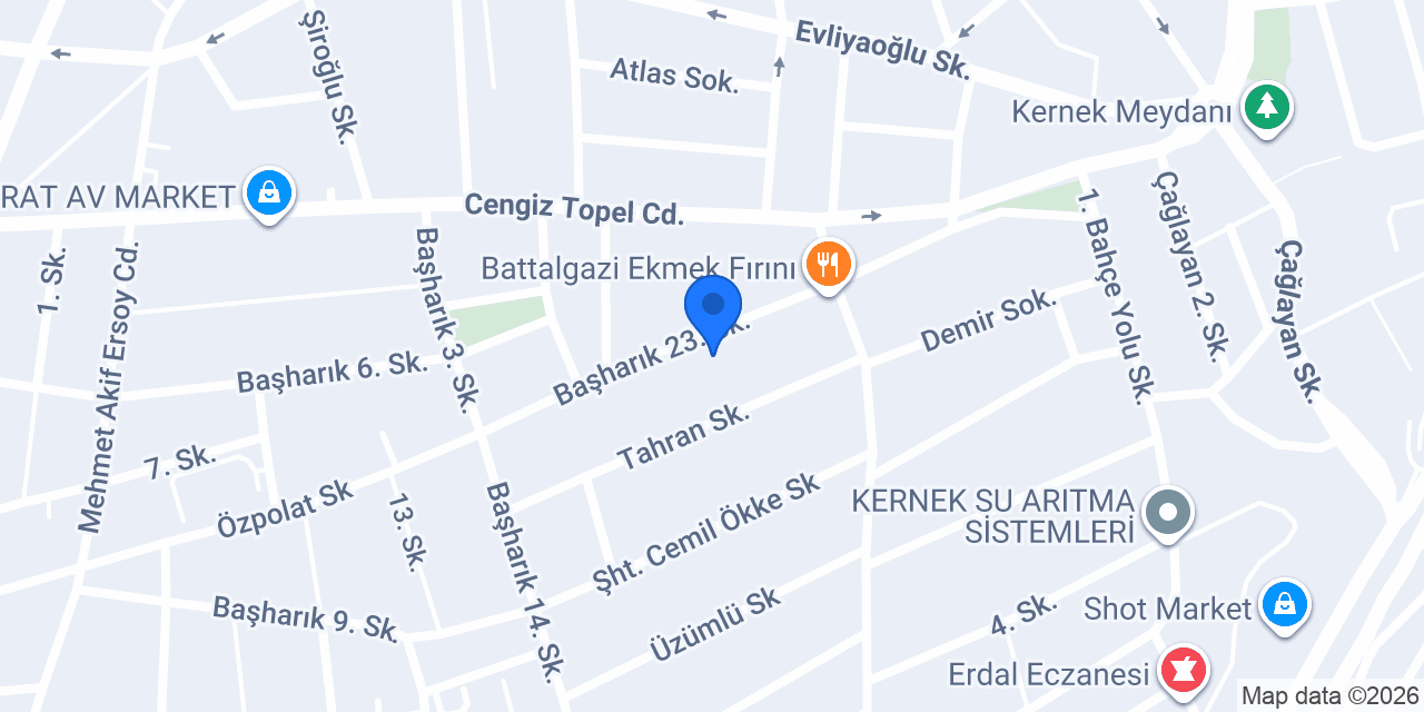 Demirhan Elektrik konumu