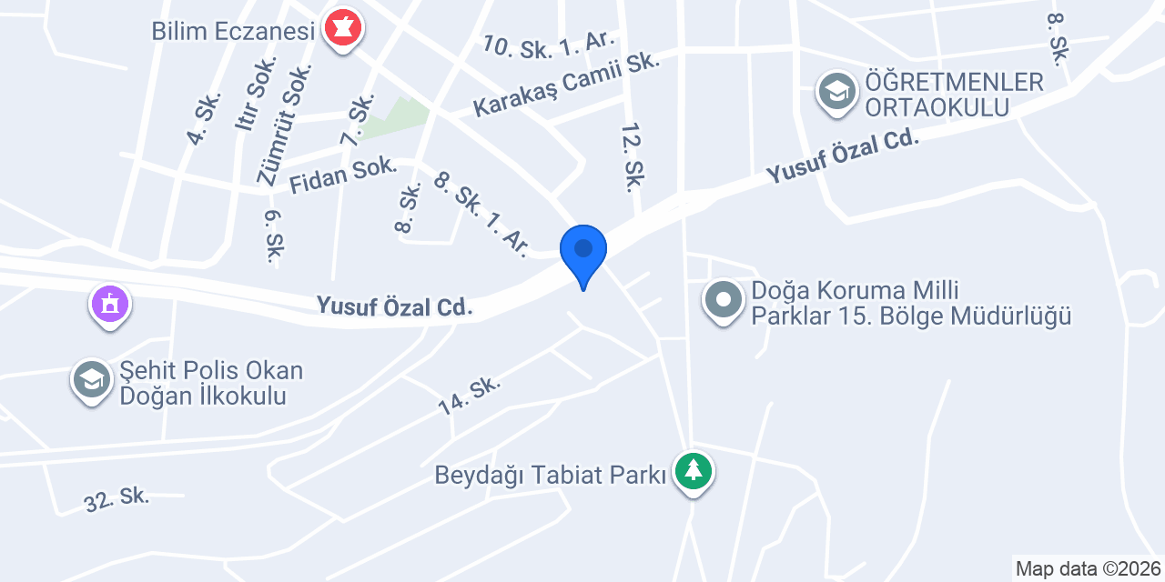 Kuyulu Kebap konumu