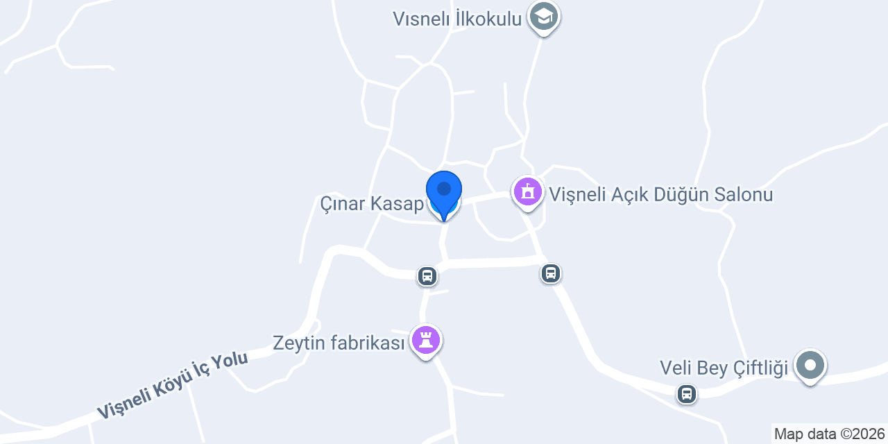Çınar Kasap konumu