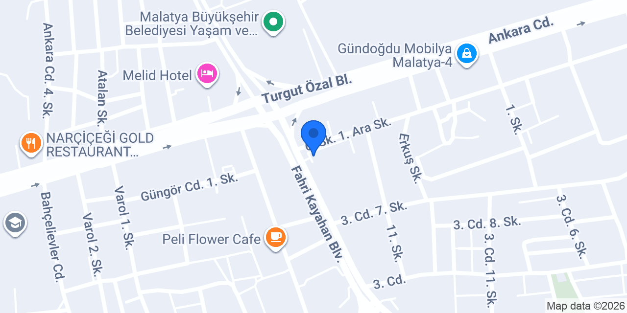 Park Konutları konumu