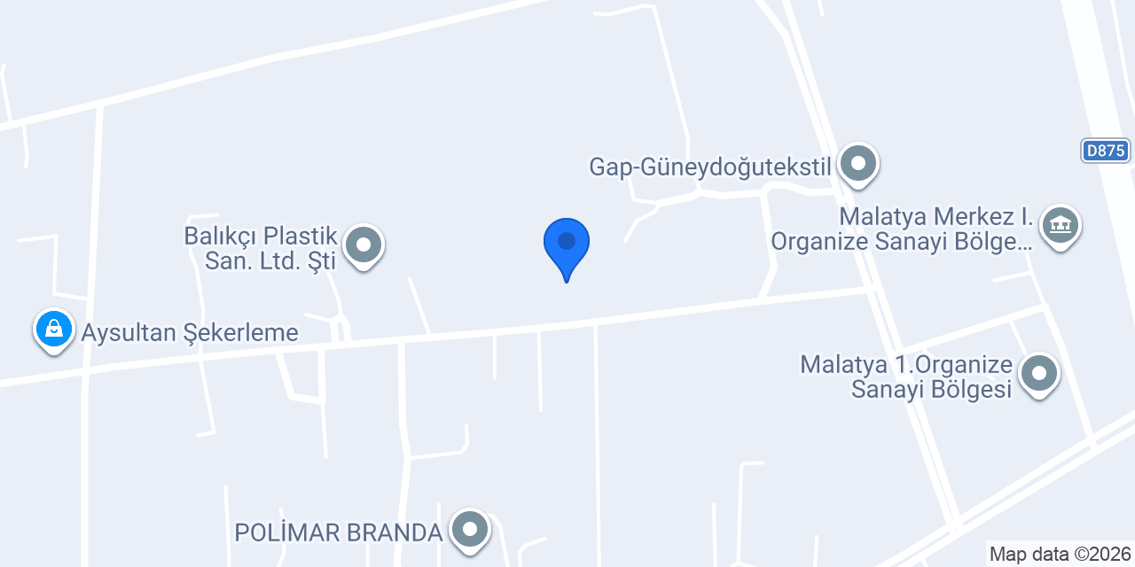Durakem Yapı Kimyasalları konumu