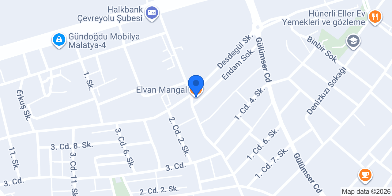 Elvan Mangal konumu