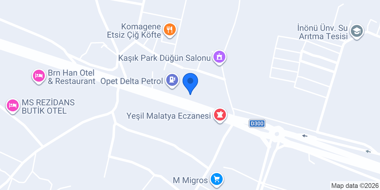 Malatya Söğüt Pide Köfte / Ünversite konumu