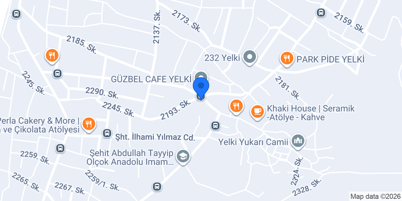 Özer market konumu