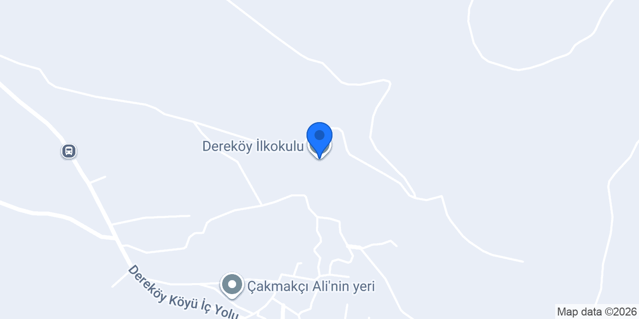 Dereköy İlkokulu konumu