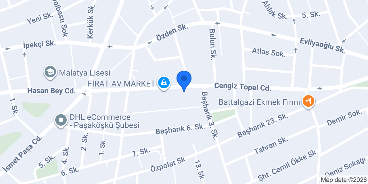 Badem Eczanesi konumu