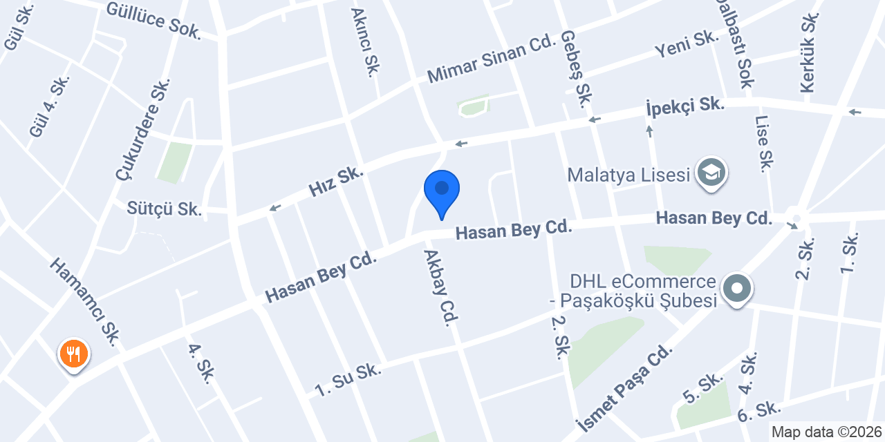 HAN MOBİLYA MALATYA konumu