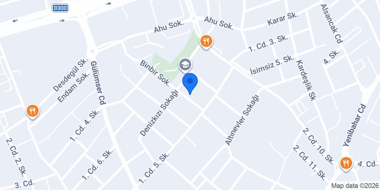 Özel Çağdaş Hacettepe Anaokulu konumu