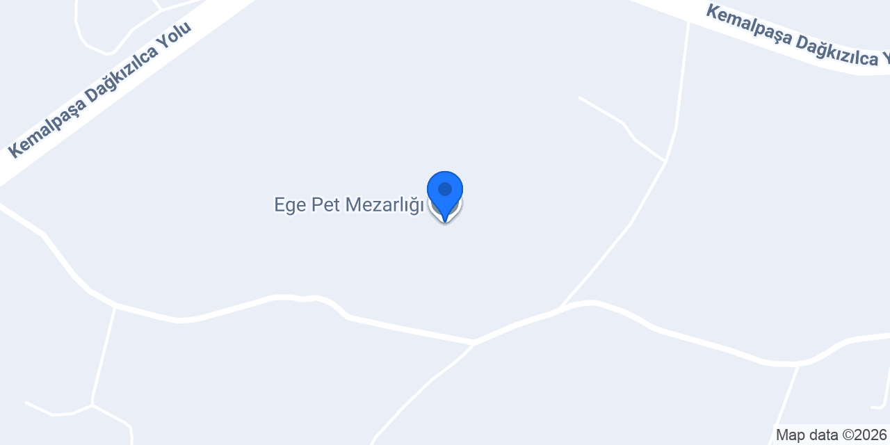 Ege Pet Mezarlığı konumu